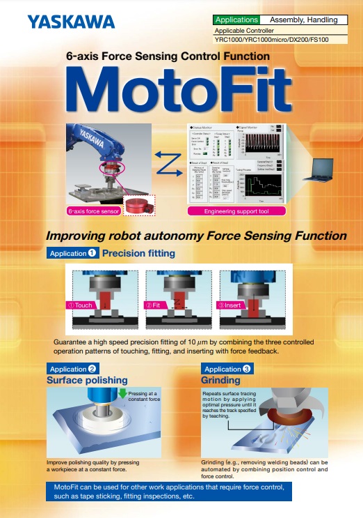MotoFit 6-axis Force Sensing Control Function